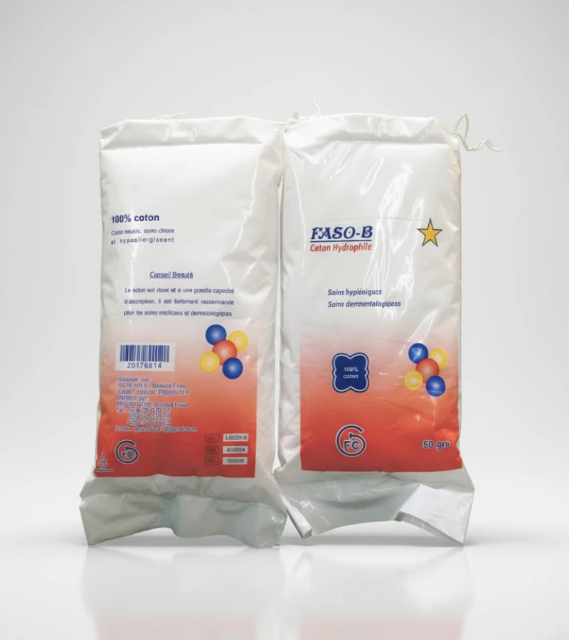 Coton hydrophile SO.FA.CO-B - Qualité certifiée